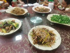 时菜炒鹅杂-鹅香阁私房菜(一鹅五味)