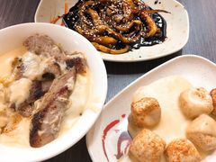 猪颈肉芝士捞公仔面-新记餐厅(香槟大厦店)