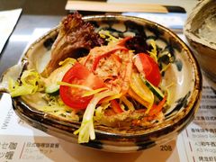 油浸金枪鱼沙拉配芝麻沙拉汁-滩万日本料理Nadaman(国贸大酒店)