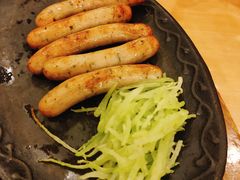 香辣烤肠配黑椒鸡排-萨莉亚意式餐厅(深圳北站店)