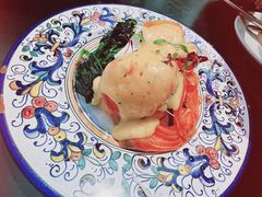 三文鱼班尼迪克-Alimentari早午餐(安福路店)