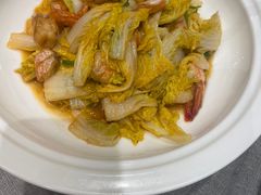 大虾炒菜芯-东莱海上(长宁来福士店)