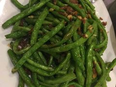 虾米四季豆-伍月花酒楼