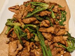 刺嫩芽炒鹿肉-吉林省林业宾馆-餐厅