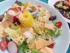 -二姐家三个拿手菜·北塘海鲜·大馅锅贴王(北辰店)