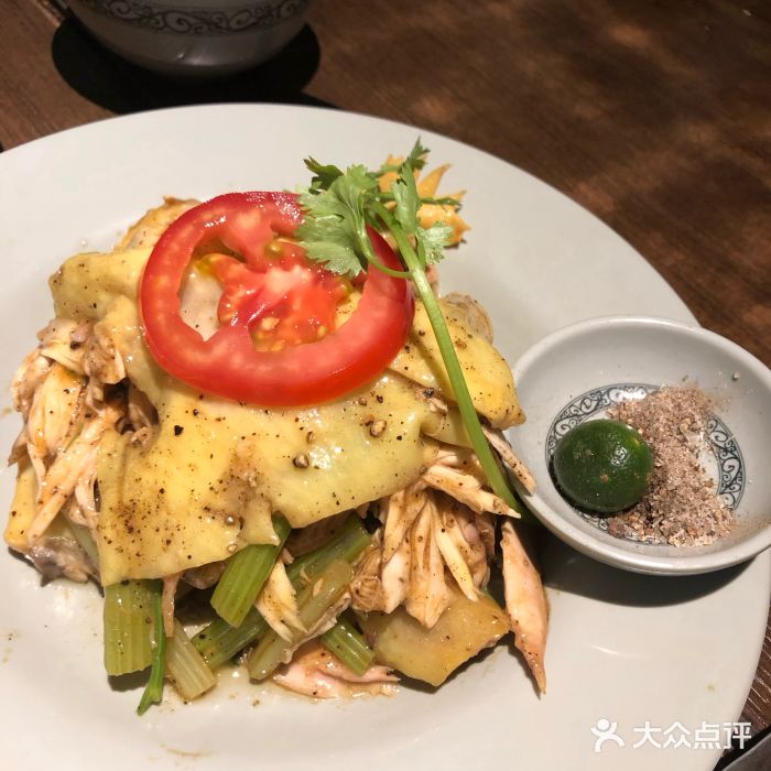 大头虾越式风味餐厅(光明广场店)越式盐焗麻油鸡图片