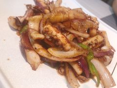 香辣鱿鱼-和风铁板料理(山姆会员店)