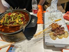 -宝记烧烤·碳锅羊肉·羊蝎子火锅·夜食社(文体路创始店)