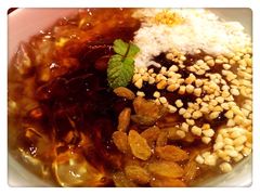 花田冰粉-绿茶餐厅(蓝色港湾店)