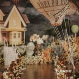哇塞❗这场《飞屋环游记》主题婚礼🎈🎈太梦幻啦❗