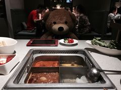 四宫格锅底-海底捞火锅(航洋城店)