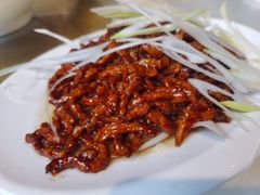 酱肉丝-柏合黄记豆腐皮饭店