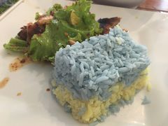-蝶豆花蓝面条