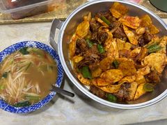 -尕有炕锅烤羊肉