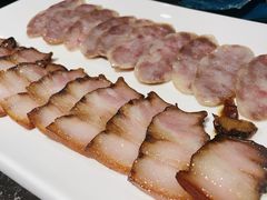 肉肠双拼-潮三爷砂锅焗海鲜·生腌·海鲜粥(朝晖店)