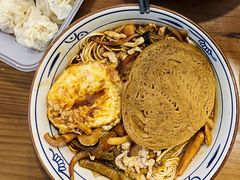 菌菇鳝糊面-爱家面馆(常州总店)