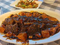 红烧豆腐烩黄鱼-玲珑餐厅(陕西南路店)
