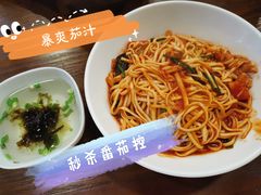 番茄炒蛋伴川-阿扁杭州面(苗圃店)