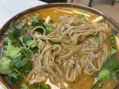 炝锅面-路书奇炝锅绿豆面(万客隆店)