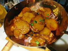 干锅土豆片-绿茶餐厅(成都太古里店)