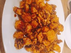 酱爆桃仁鸡丁-陈傻子餐厅(世纪都会店)