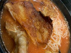 番茄浓汤鸡翅猪扒通粉-华嫂冰室(尖沙咀店)