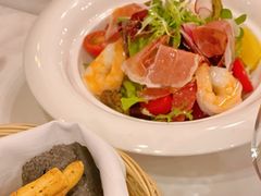 大虾火腿生菜沙拉-塞纳河法国餐厅(意式风情街店)