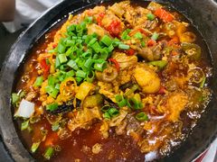 干锅鱼杂-湘肠香火锅店(团结湖店)