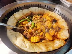 -灶座小锅烀饼•铁锅炖(船营店)