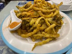 脆炸鲜蘑-苏师傅菜馆(上沙店)