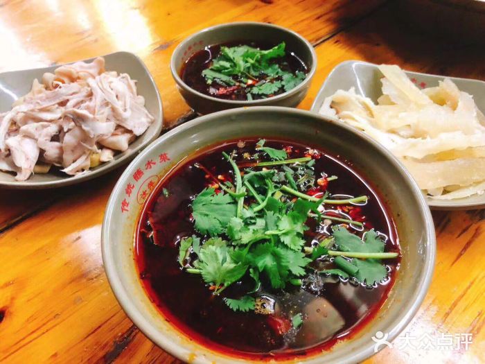 传统蘸水菜图片