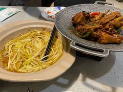 砂锅焗韭黄-农家大院(纪王店)