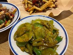 番茄炒辣椒-肖记公安牛肉鱼杂(田林路店)