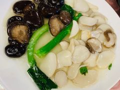 芥蓝双菇-烤肉宛饭庄(南礼士路店)