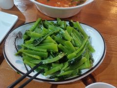 炝炒笋尖-粉巷13號陕菜馆