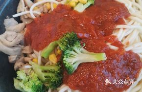 Pepper Chicken Steak Rice