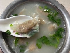 肉燕汤-阿池碎肉拌面