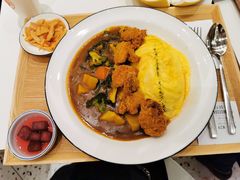 炸鸡块咖喱蛋包饭-池奈·咖喱蛋包饭(熙地港店)