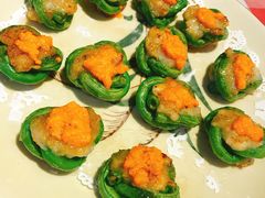 蟹黄墨鱼饼-龙桥私厨·姜花菊花过桥鱼·顺德菜(容桂店)