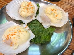 招牌芝士扇贝-青瓦炭韩潮烤肉(花园道店)