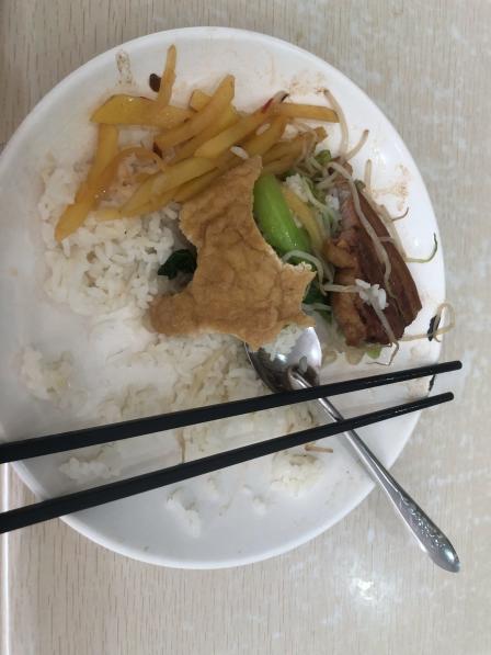 0 服务 : 5.0 中午不知道吃啥,简简单单来一份大肉饭,真香