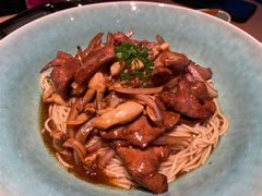 蛏蛤爆肝面-人间酒暖·Go blanc·烧鸟·深夜食堂(陆家嘴店)
