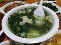 菊叶蛋汤-山里人家土菜馆(茅山店)