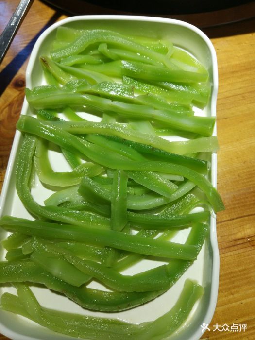 锅说一次用油老火锅(五棵松店)四川贡菜图片 - 第1张