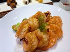 蜜汁酥皮虾-四季民福烤鸭店(王府井灯市口店)