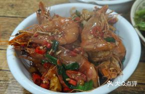 Braised Fresh Shrimp