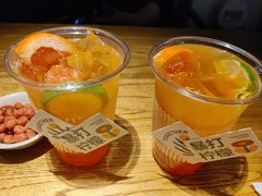 红西柚鲜果茶-潮粥荟·潮汕砂锅粥(朝阳大悦城店)