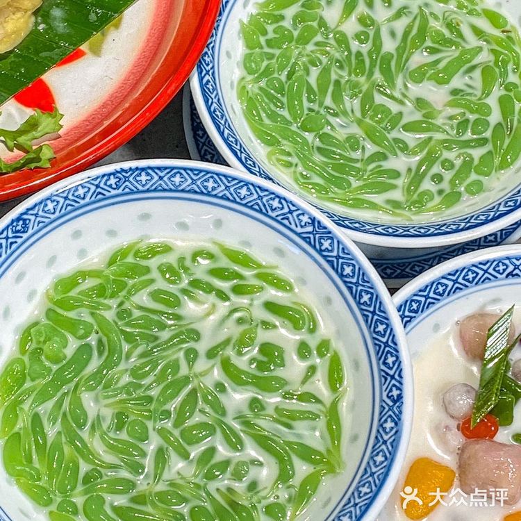 深圳惊现泰式手工糖水‼️斑斓凉虾巨巨好吃‼️