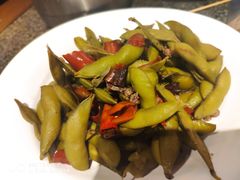 盐水毛豆-可汗碳烤羊腿·羊排·全羊(布吉信义店)