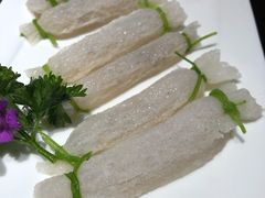 竹笙虾卷-大匠工房古船木艺术餐厅·猪肚鸡专门店(长白仙岛店)